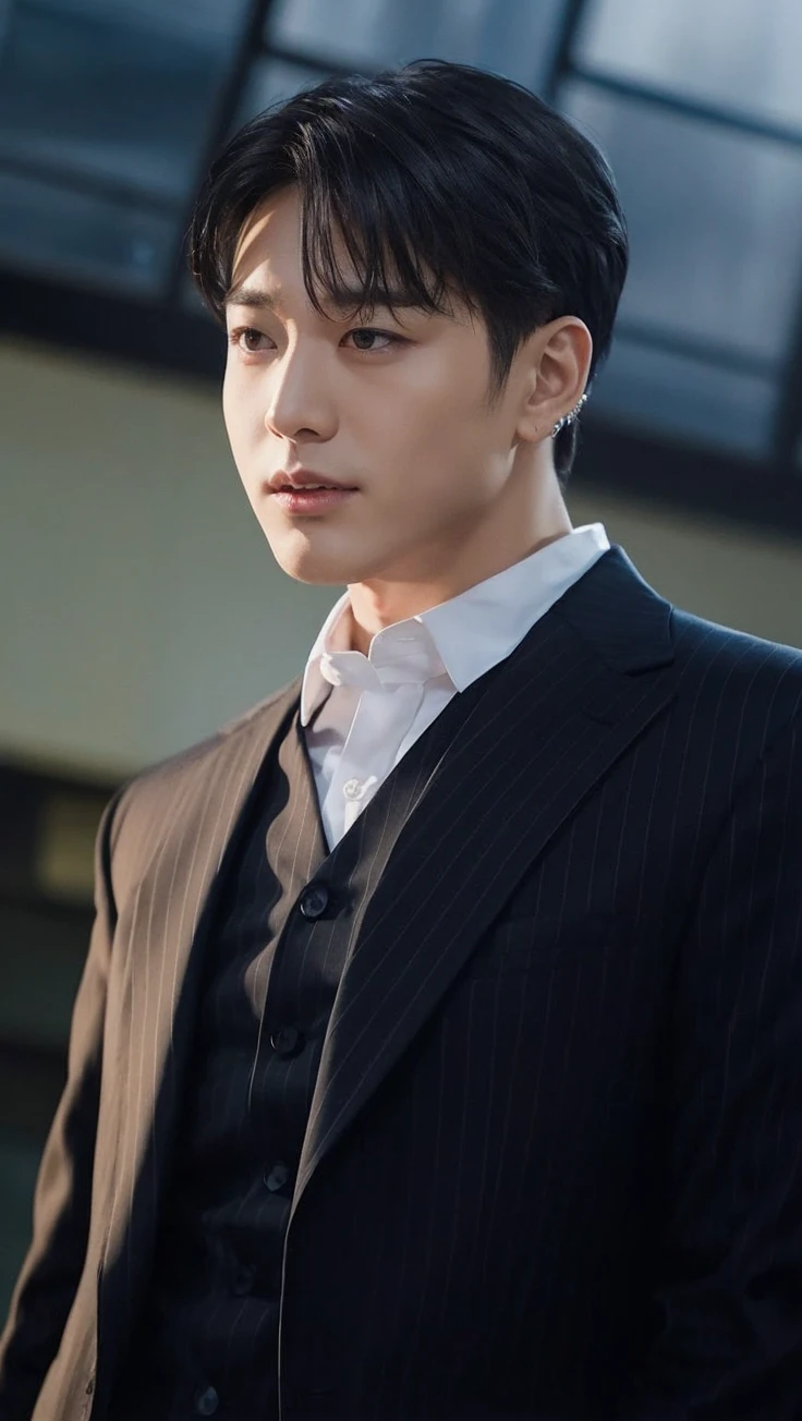 Jeon jungok Long hair,