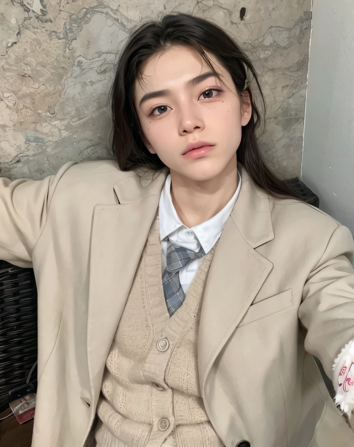 androgynous face