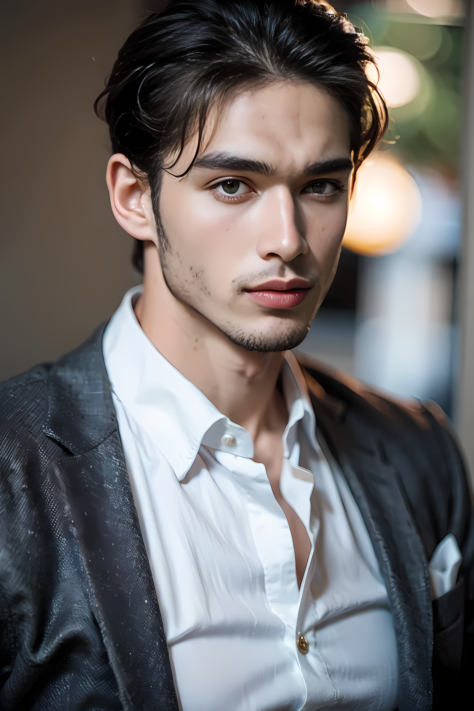 Handsome Men Face SD1.5