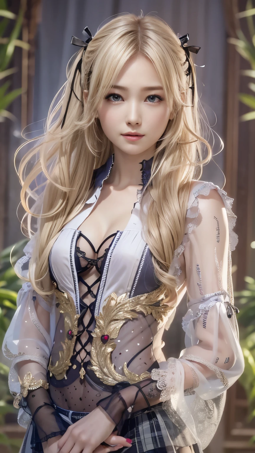 (fashion magazine cover:1.3), Highest quality, Highest quality, 16K, Unbelievably absurd, Very detailed, 2.5D, delicate and dynamic, court, Court, , , , Small pale light and colorful light, Many light sources, 巨大なComplex模様の魔法陣, lawyer, Small face, Very delicate look, Delicate eye depiction, Upper body close-up,, erotic, dynamic sexy pose, Sexy Woman, Healthy body shape, 19-year-old female, doaxvv_Marie Rose, super model, height: 150cm, Large, firm, swaying bust, , Very long wavy blonde hair, Twin tails, full body shot, Glaring at the camera, look up, lure, Complex, Gothic style suit, , Green pantsuit, , Brown Loafers, Independent