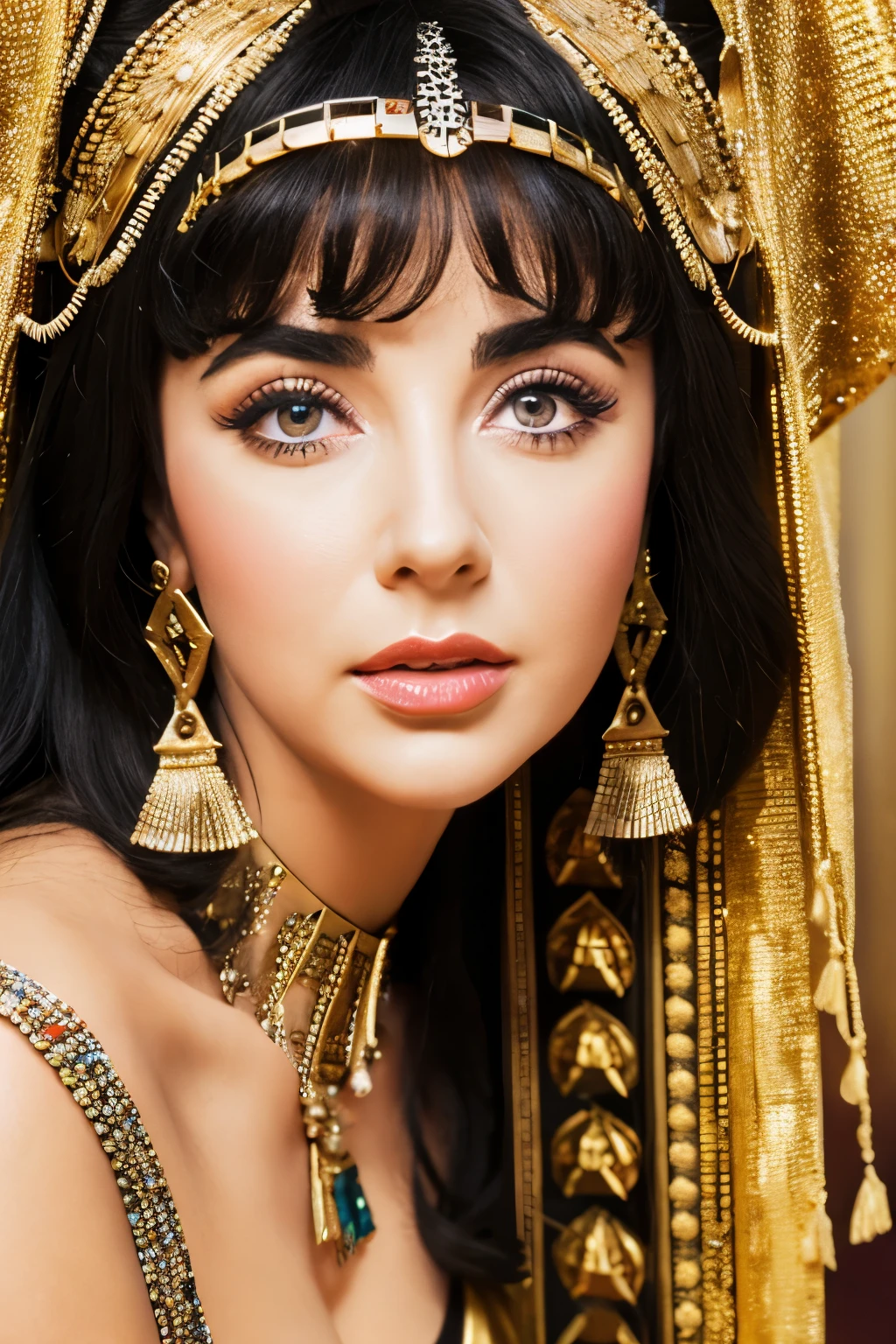 Elizabeth Taylor as Cleopatra