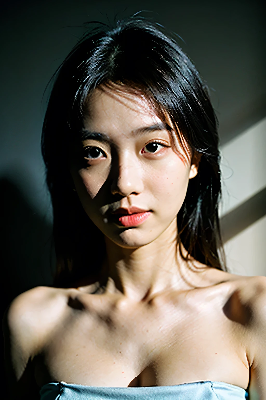 (Browsing Caution:1,4),Mix 4, (8k, RAWphotograph, Highest quality, Tabletop: 1.45), (Realistic, Realistic: 1.37),illumination, night, プロのillumination, photographn mapping, Radio City, Physically Based Rendering, Gradient Brunette, 高品質のphotograph, High resolution, 1080P, (Detailed facial depiction), (Detailed description of the hand), (Delicate CG), Extreme light and shadow, Rich details, (Detailed facial features), (Highest quality), Look in front of you, Highly detailed face, Highly detailed lips,  超High resolution, (truth: 1.4), photograph, 1 , [(sad)],  , Thin limbs, movie, Cool pose, I Cup, Highest qualityな完璧なボディ, photographのような, (1 : 1.3), Perfect balance, (Huge, Perfect breasts, Areola),(Realistic, Realistic:1.37),One Girl, Cowboy Shot,Professional Lighting, Photon Mapping, Radio City, RAWphotograph、(Realistic:1.4)、Octane Rendering、Complex 3D rendering with ultra-detail, Studio Soft Light, Rim Light, Crisp details, Super detailed, Realistic skin texture, detailed aspects, Beautiful details in the eyes, Highly detailed CG Unity 16k wallpaper, Compensate, (Detailed Background:1.2),Highest quality, 超High resolution, Tabletop, One Girl, One Girl,alone, Upper Body,Show Viewer, White Background, Bobcut, short hair, Multicolored Hair, Compensate , Lips parted, Black Lips, eyeliner, Gothic, Goth Girl,((Multicolored Hairの色:1.4)),(((Completely naked))),(((nsfw))),((Small breasts:1.4)),(((Completely naked))),((nsfw)),((Above the waist)),((Very short bob cut:1.4))