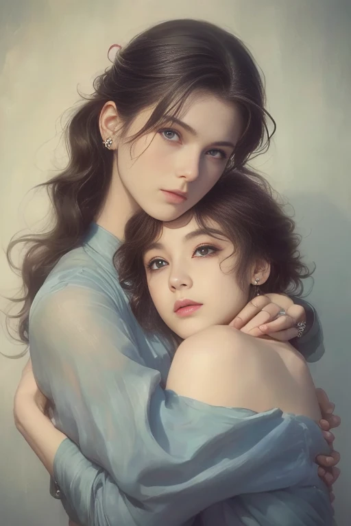 High-quality images of couples: blond man (Tall、Statue-like、Handsome and、Brave young man、Blue eyes、Curly golden hair、Wearing a grey antique military uniform) A woman with black hair (long straight black hair、Long Bangs、Blackberry eyes、A beautiful young femme fatale、naked、PRİNCESS、Hugging。They are in love with each other。Created by Boris Vallejo「Ideal Anatomy」The sketch of、It is characterized by being very detailed.。masterpiece、Detailed study of the face、Beautiful Face、Features of Beautiful Face、Perfect Image、Realistic shots、Detailed study of the face、Full body image、8k、Detailed Images、Highly detailed illustration、A true masterpiece of the highest quality、Careful drawing。Bare Skin、Gown and naked watercolor、
黒のパンティ、