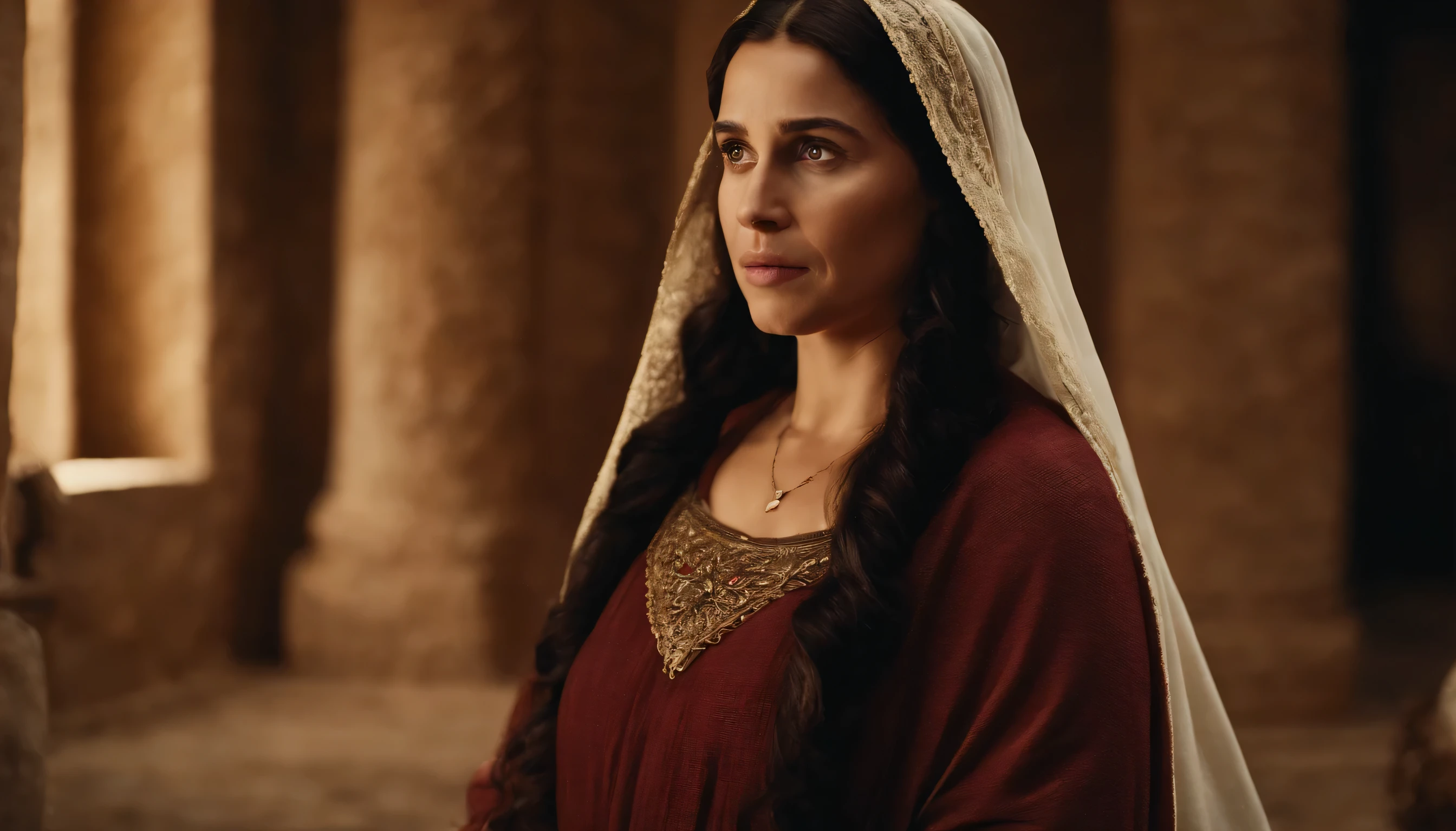 Isabelle, D'first by Marie , Mother of Jesus, pregnant. Biblical character