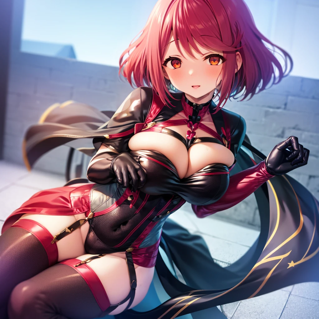 (Highest quality). (Super detailed). (One girl), View the viewer. (Detailed Background). Beautiful and fine details. Delicate and beautiful face. (High saturation), Big breasted, Saggy breasts, Sexy Lingerie, whole body, Long legs, (((Huge breasts))),pregnancy