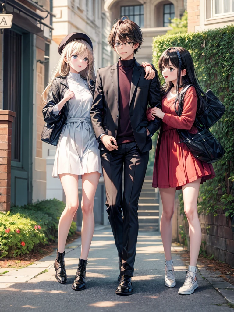 Group of 3 friends 