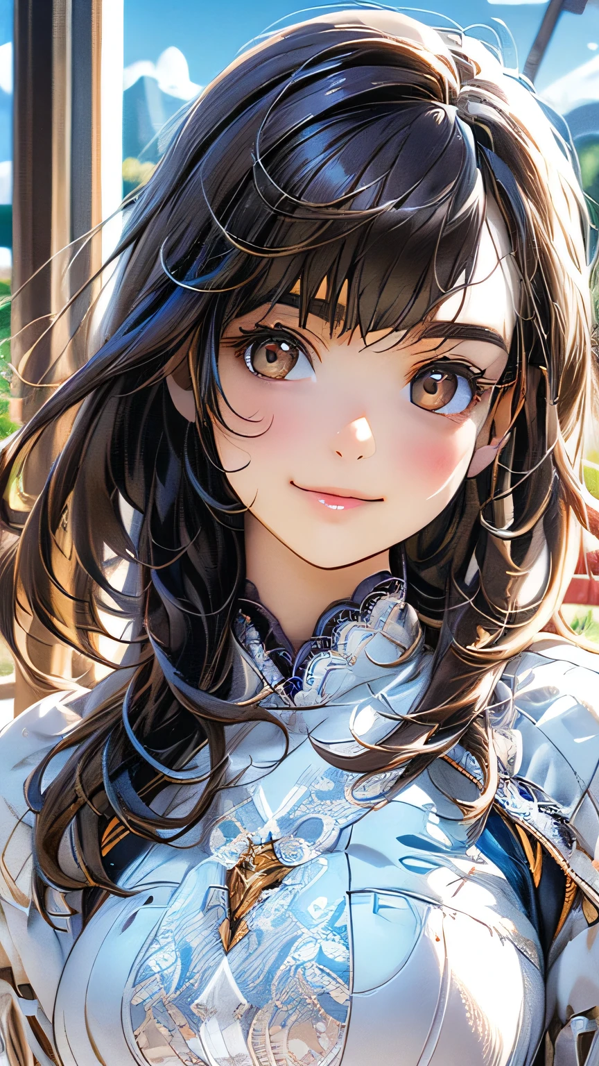 (masterpiece:1.2, Highest quality), (Realistic, photoRealistic:1.4), Beautiful illustrations, (Natural Side Lighting, Cinema Lighting), 
View your viewers, 1 girl, Japanese, Junior high school girl, 14 years old, Perfect Face, cute and symmetrical face, Glowing Skin, thin, 
(Mid-length hair:1.2, Half Up:1.4, Light brown hair), Asymmetrical bangs, Brown eyes, Long eyelashes, (Mid-chest:0.7), 
Beautiful Hair, Beautiful Face, Beautiful details, Beautiful clavicle, Beautiful body, Beautiful fingers, (((Panties are visible))) ((Very large saggy tits)), ((In underwear、White lace underwear))((Fullback panties))Underarm , Slightly , Very large breasts, Full body angle, 14 year old woman , Thick thighs
((Detailed cloth texture)), 
(Beautiful views), evening, (River side), Are standing, (cute, cute smile, Upward glance),