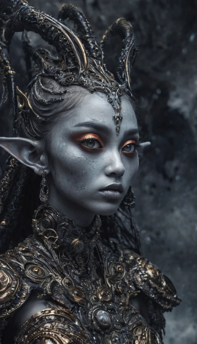 Pretty face,Raise your eyebrows,Full Body Shot,Obsidian Elf,Full Body Shot,Very Beggar Niobium Graphite Alien Entity, baby, i want to eat,Full Body Shot, Psychedelic style ,My irises look strange, Charm, Stars in space々is reflected in the pupil, Goose eyelashes, Long, wavy, shiny hair,Extremely baggy clothing,View from high up,Full Body Shot,High Contrast,masterpiece,Realistic,Super detailed,Intricate details,Realistic moist skin,Very complicated,realism,photorealism, Cinematic,Irina Ermolova,High resolution,((Wangechi Quality)),Ominous landscape,Gray atmosphere,art:Simon Starrenhaag,Nicola Samori,(((Wangechi Mutu))),prime color,Urban,Very detailed,masterpiece,Intricate details,Faded,eyes Very detailed, Eye for detail,4K resolution,born, Nikon Z9,Scary Town,Stalker,Goblins,Dubai, United States,Mestino,Particles of light,Marble Leather ,Ink photo ,Mestino,Particles of light,chaos