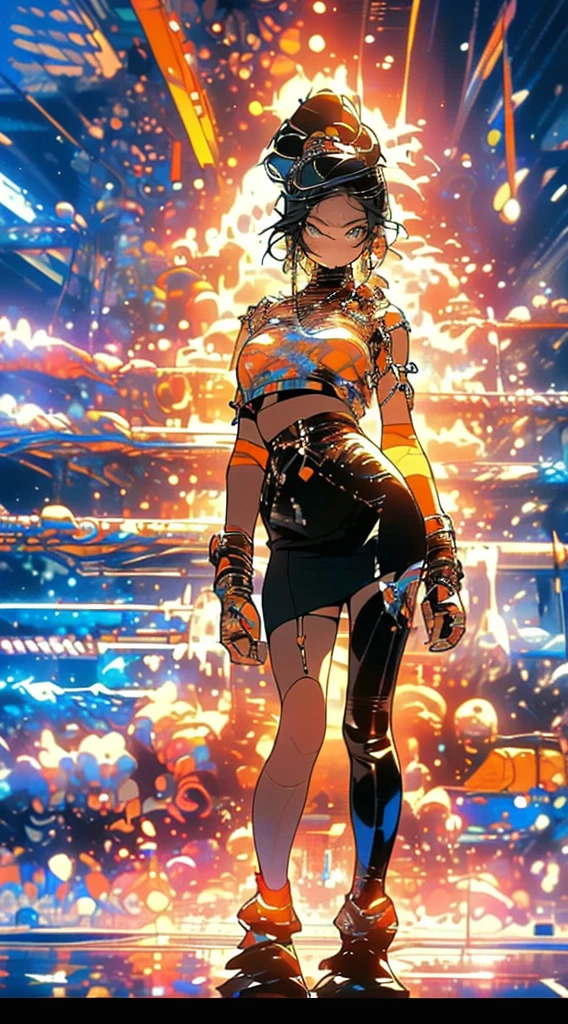 (((Full body Latex Bondage suit))),(((masterpiece, Highest quality))),(((alone:1.2))),(((One Girl:1.2))),32K Wallpapers, Very detailed,(((((portfolio))))),(((((close))))),(((((Breast augmentation))))),((((More angles)))),(((highlight))),(((completion. Detailed face))),((((Very talented)))),(((((The most complex machine))))),(((Genius Mechanic))),((Overall colorful)),(((((Huge breasts,Browsing Caution,((BDSM)),((Latex Bondage))