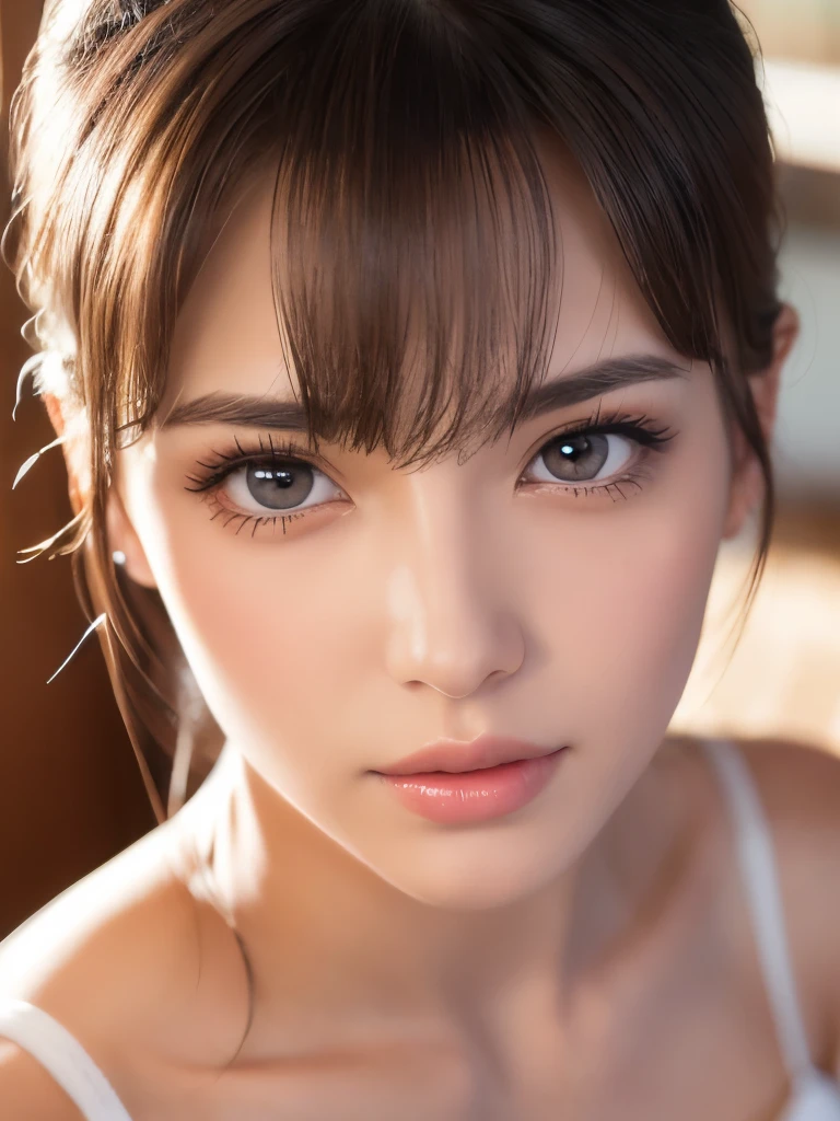 (Highest quality, 8k,16K,32K), Perfect body, Soft skin texture, Ultra detailed face, Soft and sexy lips, Detailed eyes, Shining eyes that store light, 