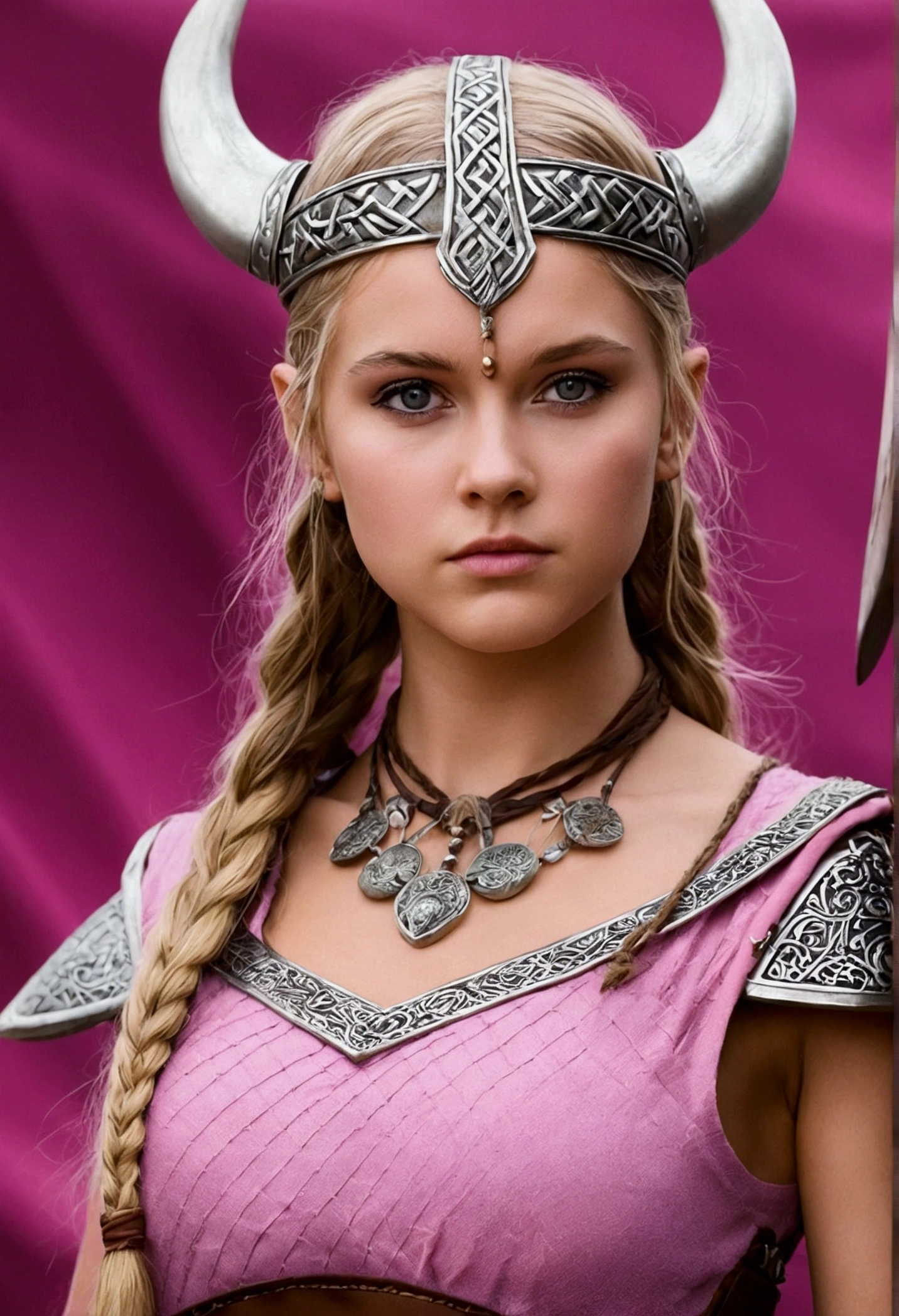 Girl in Vikings but how to get on a pink site