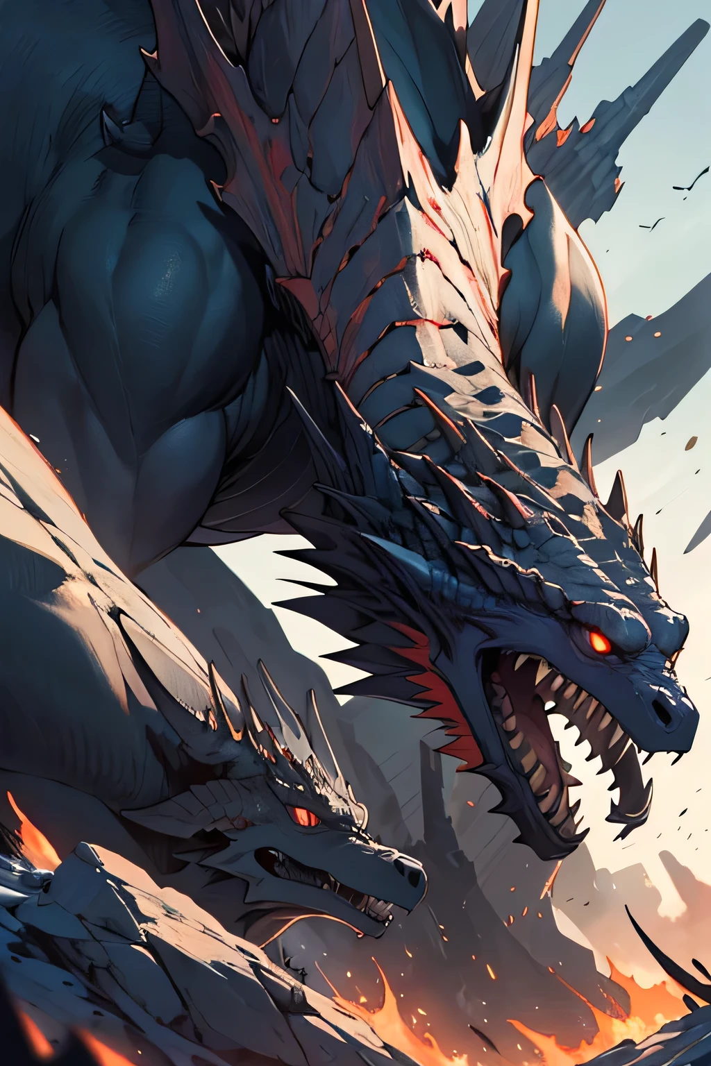 ((best quality)), ((masterpiece)), (detailed), [STARSHIP] [MONSTER] [WAR]