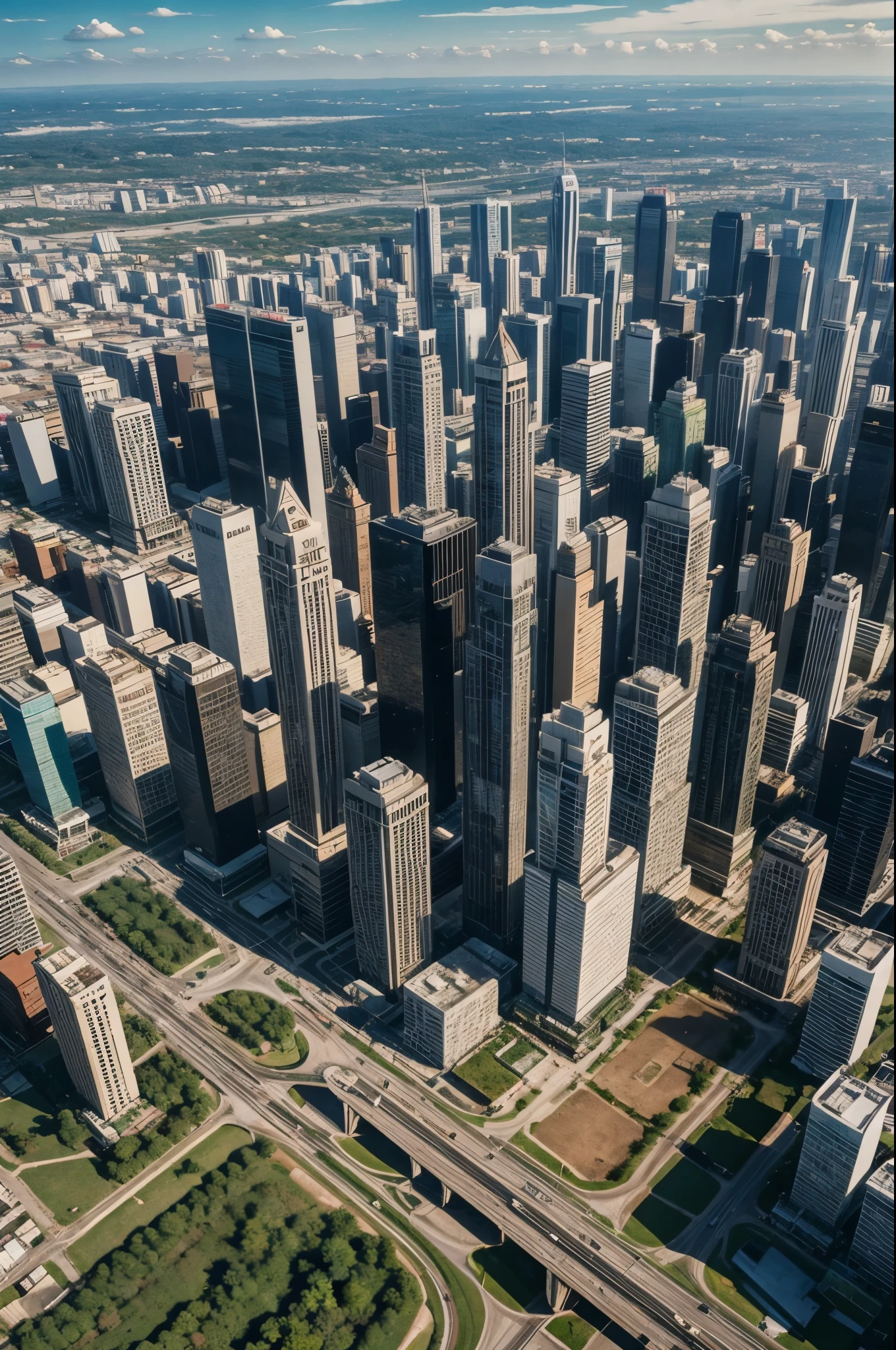 Realistic image of downtown São Paulo