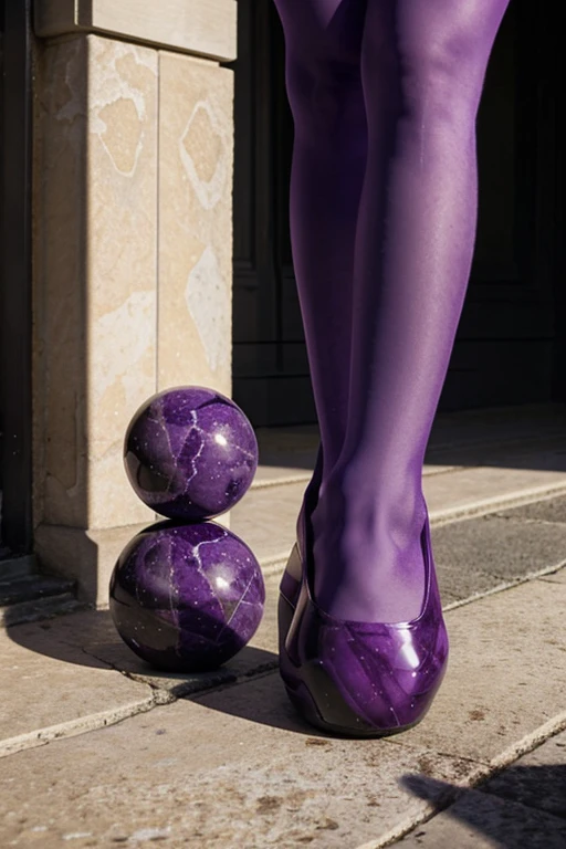 Marvellous shadow purple weird marble