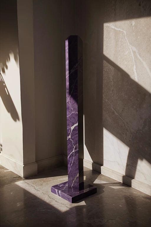 Marvellous shadow purple weird marble