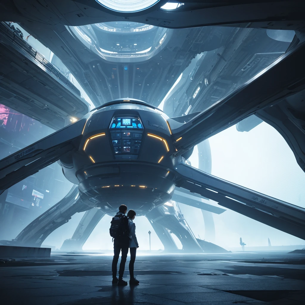 A futuristic world