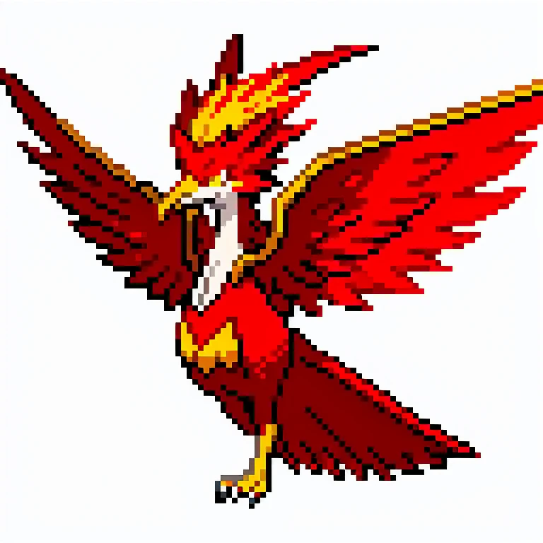 phoenix,fire,life,lengendary,red feather,miracle,flying,bird,noble,mysterios,wings,wings apreding,bugle