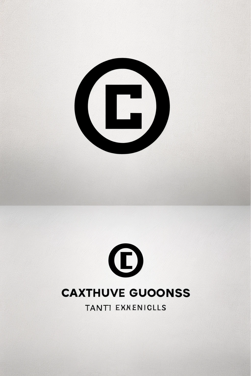 0CM Brand,Build a simple black and white logo based on the three letters 0CM,Design,Application to Art、exhibition、Vacation、books、Cultural and creative fields,Use brand letters to create a distinctive logo image,The brand logo should be as close to the luxury goods effect as possible,Catering to the preferences of high-spending young people