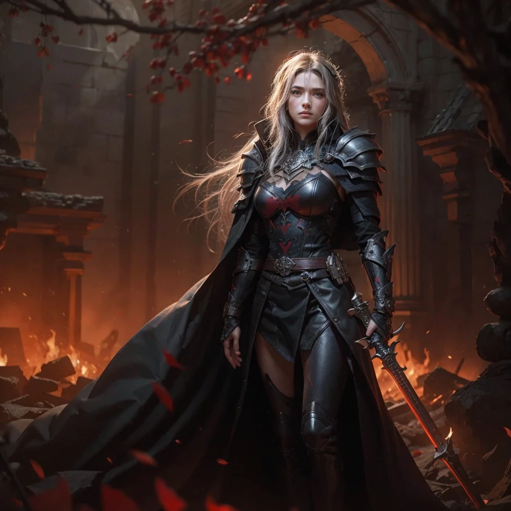 Turn real and alter the background to dark age war