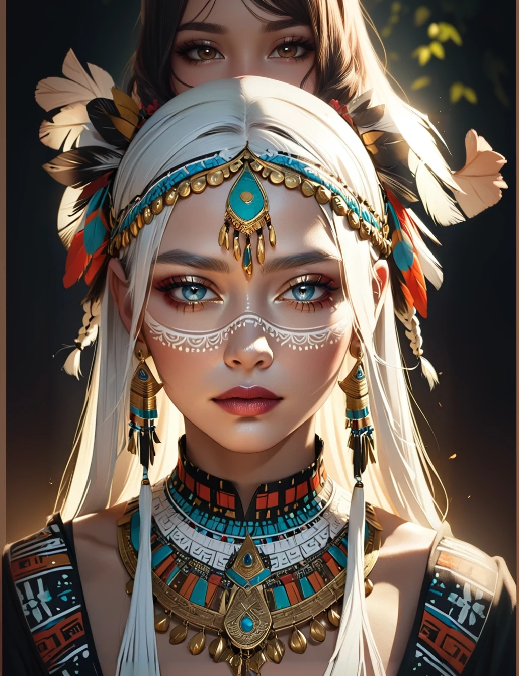 a beautiful detailed girl in a garden, photo-realistic, stunning detailed face and eyes, long eyelashes, beautiful detailed lips, detailed skin texture, detailed jewelry, detailed clothing, detailed background, intricate floral patterns, lush greenery, natural lighting, highly detailed, 8k, ultra-detailed, photorealistic, masterpiece, vibrant colors, cinematic lighting