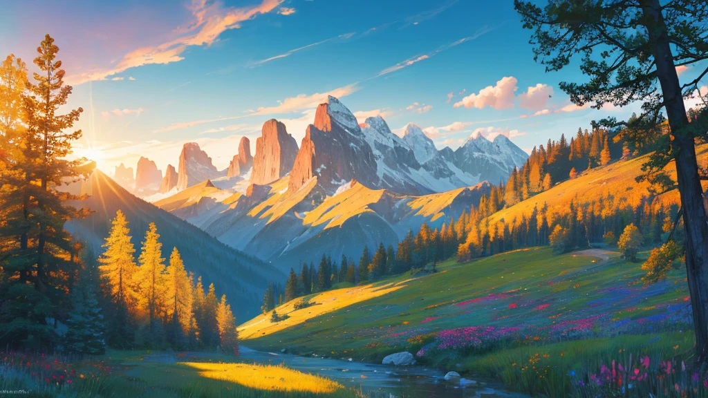 Bright landscape images that will lift your spirits　Vast Nature　morning