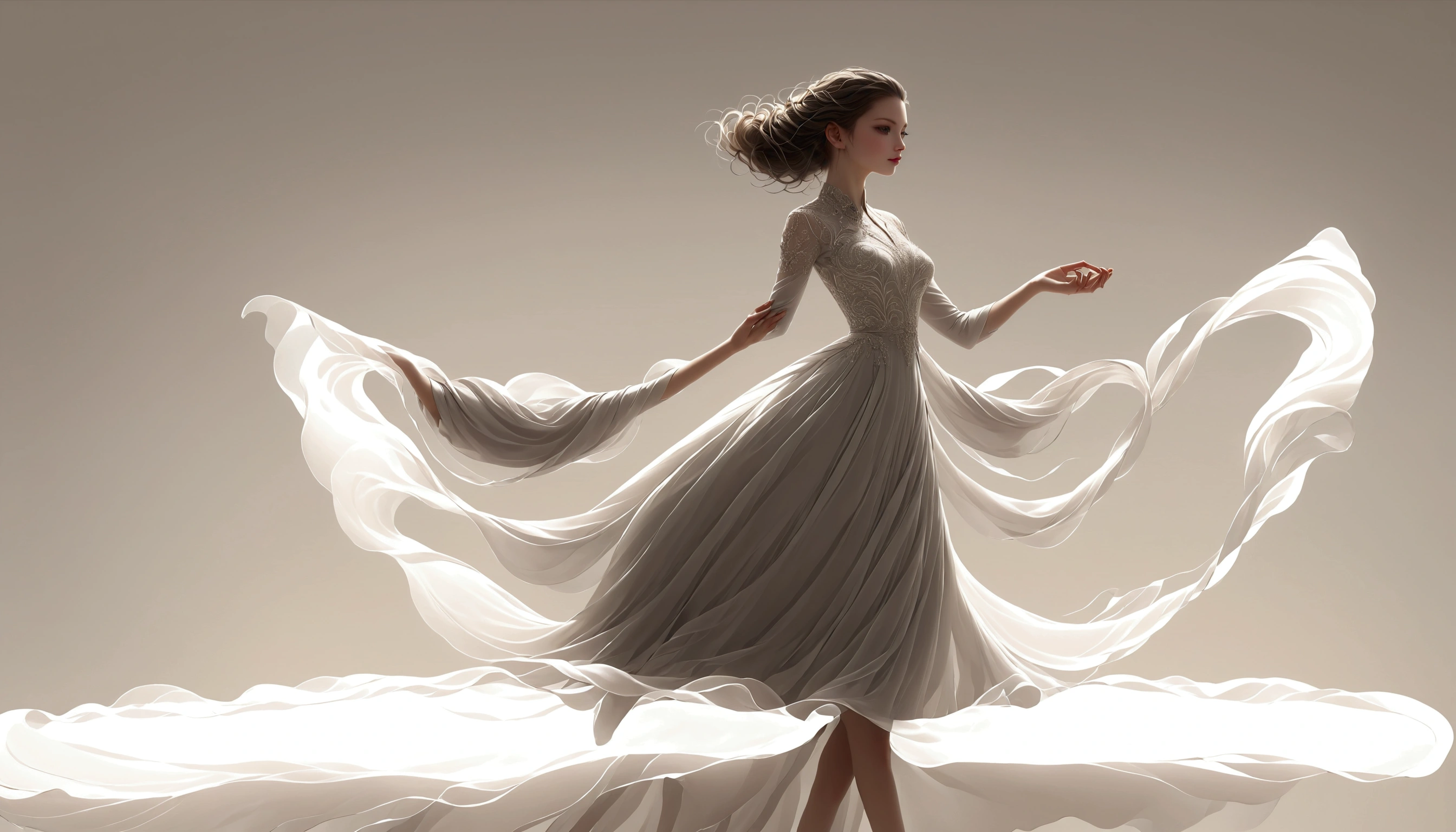 Add facial light;Longer hemline;