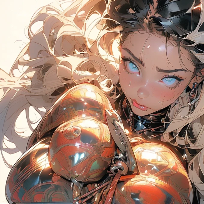 (((Full body latex bondage suit))),(((masterpiece, Highest quality))),(((alone:1.2))),(((One Girl:1.2))),32K Wallpapers, Very detailed,(((((portfolio))))),(((((close))))),(((((Breast augmentation))))),((((More angles)))),(((highlight))),(((completion. Detailed face))),((((Very talented)))),(((((The most complex machine))))),(((Genius Mechanic))),((Overall colorful)),(((((Huge breasts,Browsing Caution,((BDSM)),((Ripped latex bondage)),Erect nipples,Transparent chest,A woman experiencing orgasm,,grab penis with hand,Sweat coming out of penis,Realistic Face,Beautiful image quality,Woman playing,Beautiful face,Beautiful eyes,