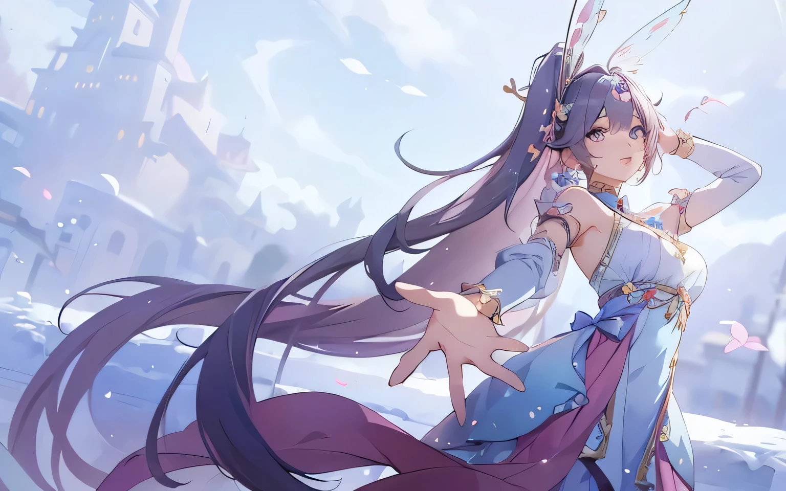 (best quality,4k,8k,highres,masterpiece:1.2),ultra-detailed,(realistic,photorealistic,photo-realistic:1.37),acrylic painting,beautiful Korean model in a Lolita dress with downy hair,beautiful Korean model with extremely colorful hair and detailed facial features,beautiful Korean model standing in a beautiful garden surrounded by a starry sky,beautiful Korean model wearing a vibrant Lolita dress,beautiful Korean model with intricate accessories and a matching hat,beautiful Korean model posing gracefully with her hands on her hips,beautiful Korean model with long flowing twintails,beautiful Korean model with bright blue eyes and rosy lips,beautiful Korean model with a joyful expression,beautiful Korean model in a dynamic pose with cherry blossoms falling around her,beautiful Korean model surrounded by colorful flowers and butterflies,beautiful Korean model's dress adorned with cute bows and lace details,beautiful Korean model with an enchanting smile,beautiful Korean model with soft, pastel-colored shading,beautiful Korean model with a magical glow illuminating her,beautiful Korean model in a picturesque setting with a winding path leading to a magnificent castle,beautiful Korean model holding a microphone and singing passionately,beautiful Korean model with a fairytale-like background,beautiful Korean model with a soft, dreamy atmosphere,beautiful Korean model with a subtle bokeh effect,beautiful Korean model standing under a moonlit sky,beautiful Korean model with a warm, golden sunset in the background,beautiful Korean model surrounded by twinkling stars and colorful nebulae,creating an ethereal and captivating artistic masterpiece.