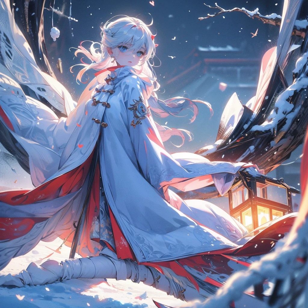 -broken snow heart in the snow, snowy simple plain romantic dreamy ultra-hd-high-quality