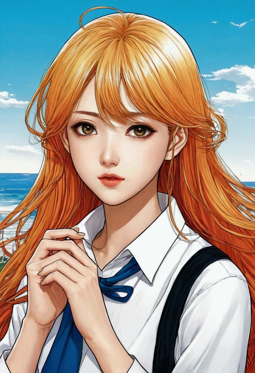 Best quality, HD, Manga style, Manhwa style.