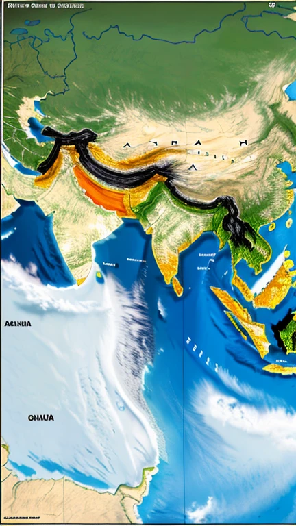 asia map