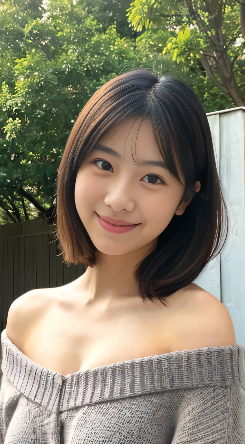 Asian woman smiling, Topless, have short hair, Lee Ji-eun, Lee Ji Eun, Shiho, Jae Yeon Nam, Choi Hong Hwa, Yoshitomo Nara, Park from minutes, narumi kakinouchi, Shin Min Jung, cute korean stars