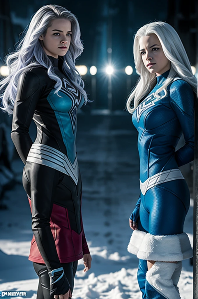 Quiksilver de Marvel vs Killer Frost de Dc
