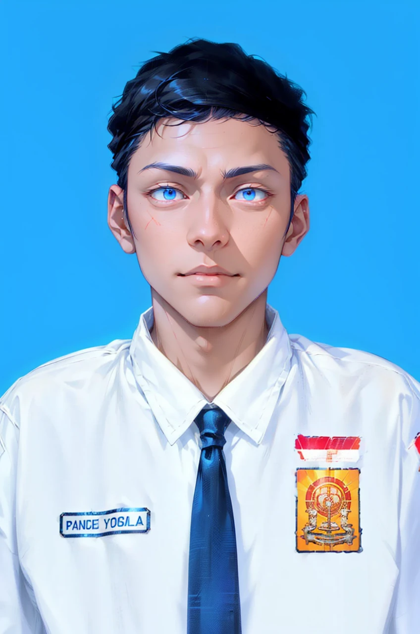 1boy, full body shot, perfect fingers, satoru gojo, blindfold, black outfit, white hair, battle pose, red energy void in right,blue energy void in left, smirk, red and blue moon background, wallpaper, cinematic,High resolution 8K, Bright light illumination, lens flare, sharpness, masterpiece, top-quality, The ultra -The high-definition, high resolution, extremely details CG, Anime style, Film Portrait Photography,