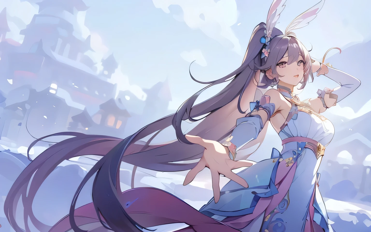 (best quality,4k,8k,highres,masterpiece:1.2),ultra-detailed,(realistic,photorealistic,photo-realistic:1.37),acrylic painting,beautiful Korean model in a Lolita dress with downy hair,beautiful Korean model with extremely colorful hair and detailed facial features,beautiful Korean model standing in a beautiful garden surrounded by a starry sky,beautiful Korean model wearing a vibrant Lolita dress,beautiful Korean model with intricate accessories and a matching hat,beautiful Korean model posing gracefully with her hands on her hips,beautiful Korean model with long flowing twintails,beautiful Korean model with bright blue eyes and rosy lips,beautiful Korean model with a joyful expression,beautiful Korean model in a dynamic pose with cherry blossoms falling around her,beautiful Korean model surrounded by colorful flowers and butterflies,beautiful Korean model's dress adorned with cute bows and lace details,beautiful Korean model with an enchanting smile,beautiful Korean model with soft, pastel-colored shading,beautiful Korean model with a magical glow illuminating her,beautiful Korean model in a picturesque setting with a winding path leading to a magnificent castle,beautiful Korean model holding a microphone and singing passionately,beautiful Korean model with a fairytale-like background,beautiful Korean model with a soft, dreamy atmosphere,beautiful Korean model with a subtle bokeh effect,beautiful Korean model standing under a moonlit sky,beautiful Korean model with a warm, golden sunset in the background,beautiful Korean model surrounded by twinkling stars and colorful nebulae,creating an ethereal and captivating artistic masterpiece. 