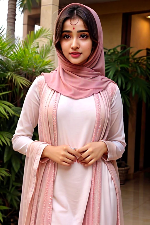 Bollywood actress Neha Sharma in hijab