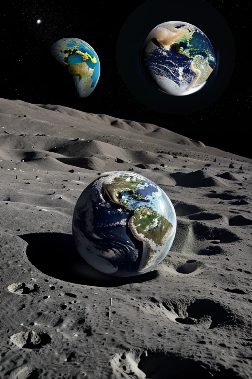 The moon and earth how many distance details 