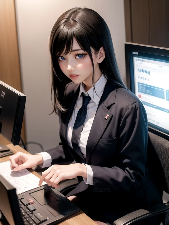 28-year-old Japanese woman,((alone))((Female bank employee in uniform))((Inside the bank&#39;Kitchen))(非常にdetailedな肌)(Beautiful female body)(((Rear View)))(美しいBig Breasts)(Big Breasts)(Pale skin)(Pointed Chest),(Erect nipples)(Best image quality)(Surreal portrait),(8k),(Ultra-realistic,最high quality, high quality, High resolution)(high quality texture)(Attention to detail)(Beautiful details)(detailed,Extremely detailed CG,detailed Texture)(Realistic facial expressions,masterpiece,in front,dynamic,bold),(((short pixie cut))),(Very thin hair)(Super Straight Hair:1.5)( sleek bangs,Very light coppery amber hair,Hair in one eye)(((She is giving a speech in front of the other employees...)))(((The butt is facing the viewer)))(((Accentuate your butt、arched back)))((((In the hot water room)))　(((Stick your butt out)))　(((Accentuate your butt crack)))　(((She is spreading her legs boldly)))　(((The lines of the body are clearly visible)))、(((Depiction of beautiful fingers)))　(((Beautiful body depiction)))　(((Leaning forward)))、(((Full body photo)))　(((Correct ankle orientation)))(((Correct number of legs)))　(((Accurate Body Composition)))　(((正確な後ろからのFull body photo)))(((Exact number of hands)))