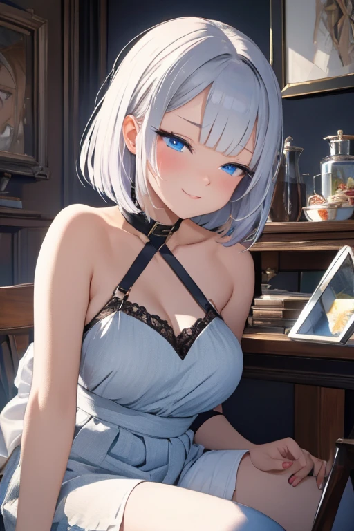 the same,
Depicts only one woman,

Silver Hair,Wet hair texture,Drops of water dripping from hair,
(Short Hair.05),Ashime,straight,

((Black Rose))Hair Accessories,Purple Necklace,

Natural skin texture,Big boobs,Narrow waist,Bring both arms together,

(((Black)))One-piece dress,scarf,Transparent underwear,
Golden crown,

Neuschwanstein Castle,Germany,
11:30 PM,Outdoor,wood々,darkness,Starry Sky,moonlight,

Slightly larger breasts,expression(smile),Shameful attitude,
Closed Mouth,blush,True Face,upright posture,Close ~ eyes,

Natural depiction,
Beautiful depiction,
Shiny eyes,
Healthy Body,
Natural hairstyle,
Natural body contours,
Natural facial contours,
(Five fingers)A clear depiction of,Symmetrical fingers,
Two arms,Two legs,
Sharp eyelid depiction,
Keep the subject in the center,Expand the upper body,
Beautiful image quality,
Delicate shades,
4K,Very detailed,
Delicate light adjustment,
Delicate contour drawing,