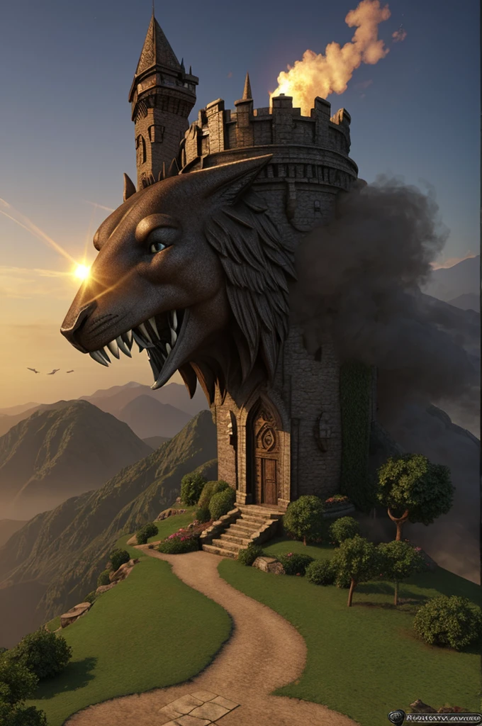 Libre de humo fantasy 3d