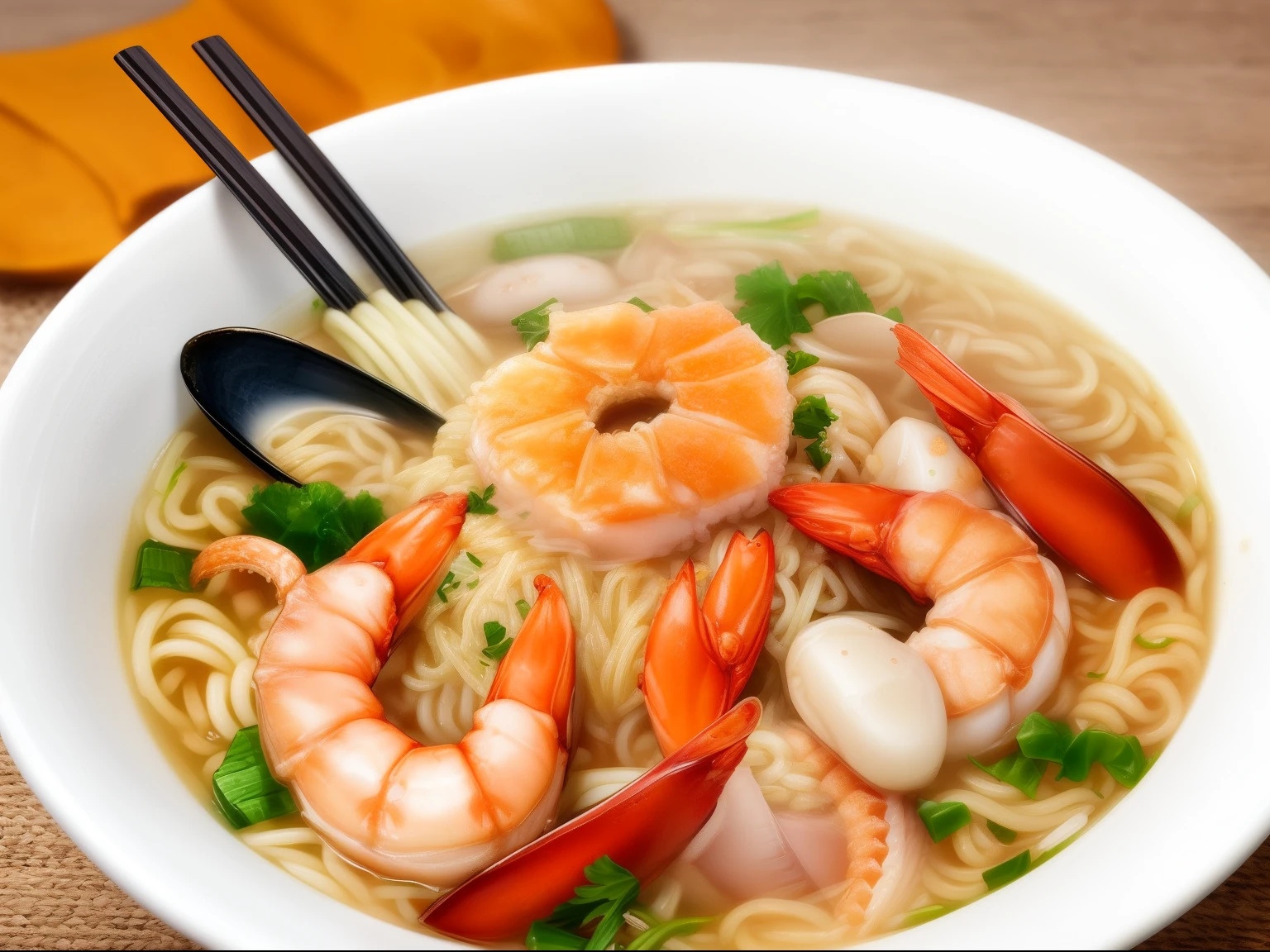 Seafood instant noodles cover

