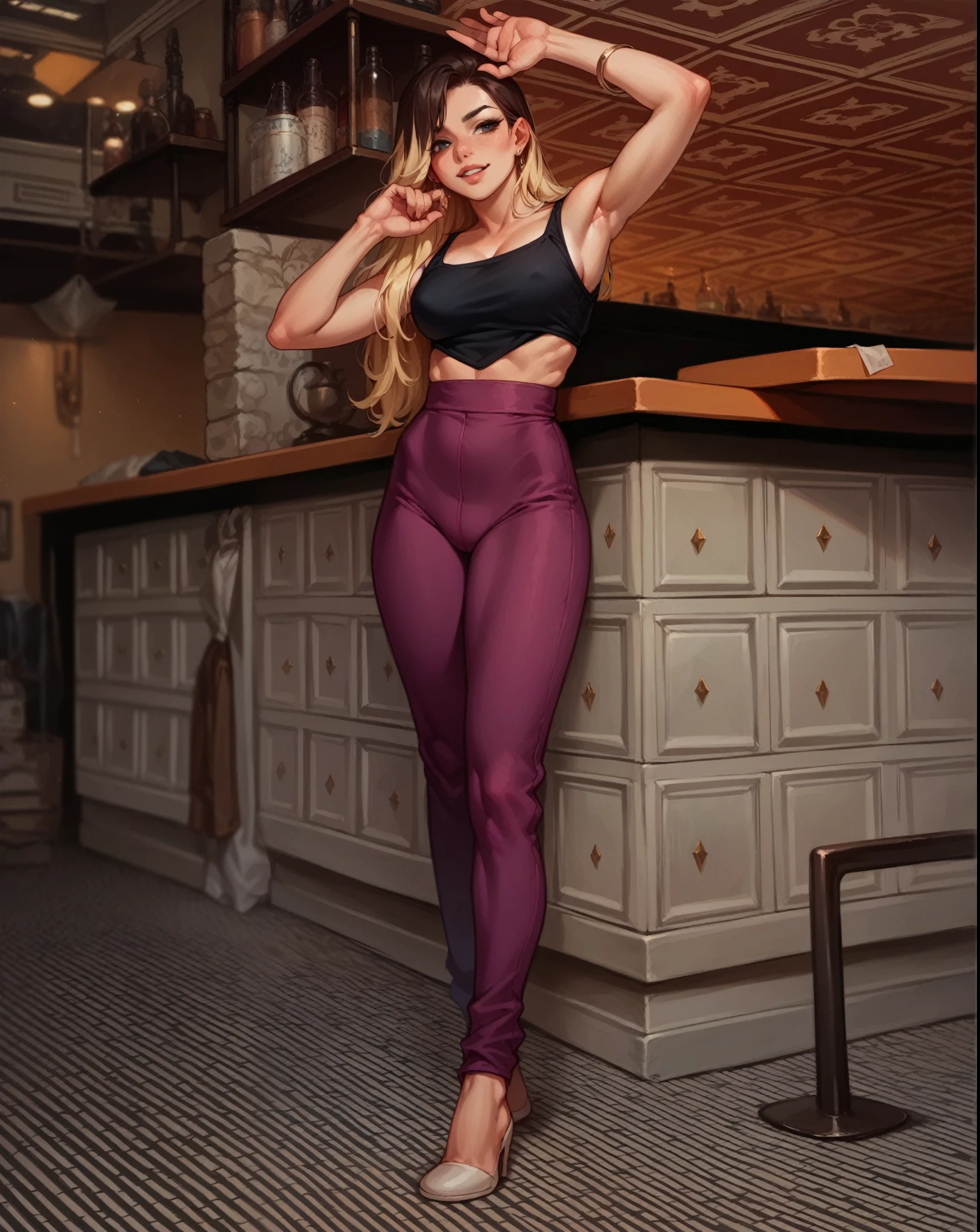 stunning woman posing for a picture