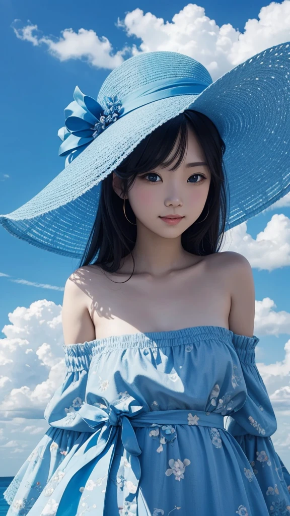Create a beautiful blue day