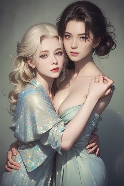 High-quality images of couples: blond man (Tall、Statue-like、Handsome and、Brave young man、Blue eyes、Curly golden hair、Wearing a grey antique military uniform) A woman with black hair (long straight black hair、Long Bangs、Blackberry eyes、A beautiful young femme fatale、naked、PRİNCESS、Hugging。They are in love with each other。Created by Boris Vallejo「Ideal Anatomy」The sketch of、It is characterized by being very detailed.。masterpiece、Detailed study of the face、Beautiful Face、Features of Beautiful Face、Perfect Image、Realistic shots、Detailed study of the face、Full body image、8k、Detailed Images、Highly detailed illustration、A true masterpiece of the highest quality、Careful drawing。Bare Skin、Gown and naked watercolor、

ゴシック、ロマンス
黒のパンティ、