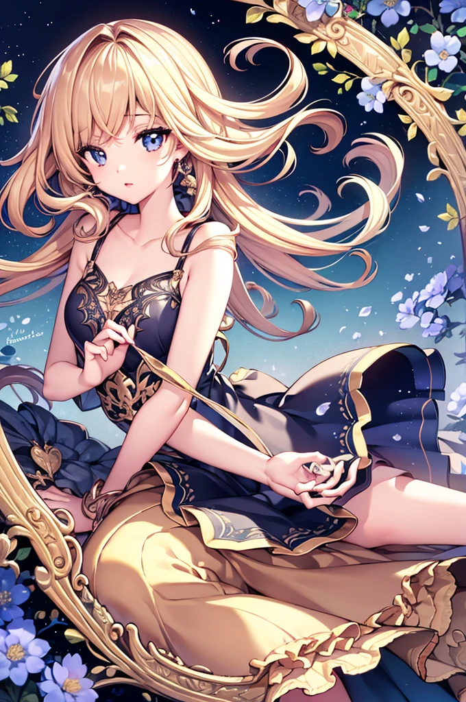Highest quality, outstanding details, super high resolution, (fidelity: 1.4), the best illustration, favor details, highly condensed 1girl, with a delicate and beautiful face, delicate collarbone, high-quality fishtail skirt, shyness