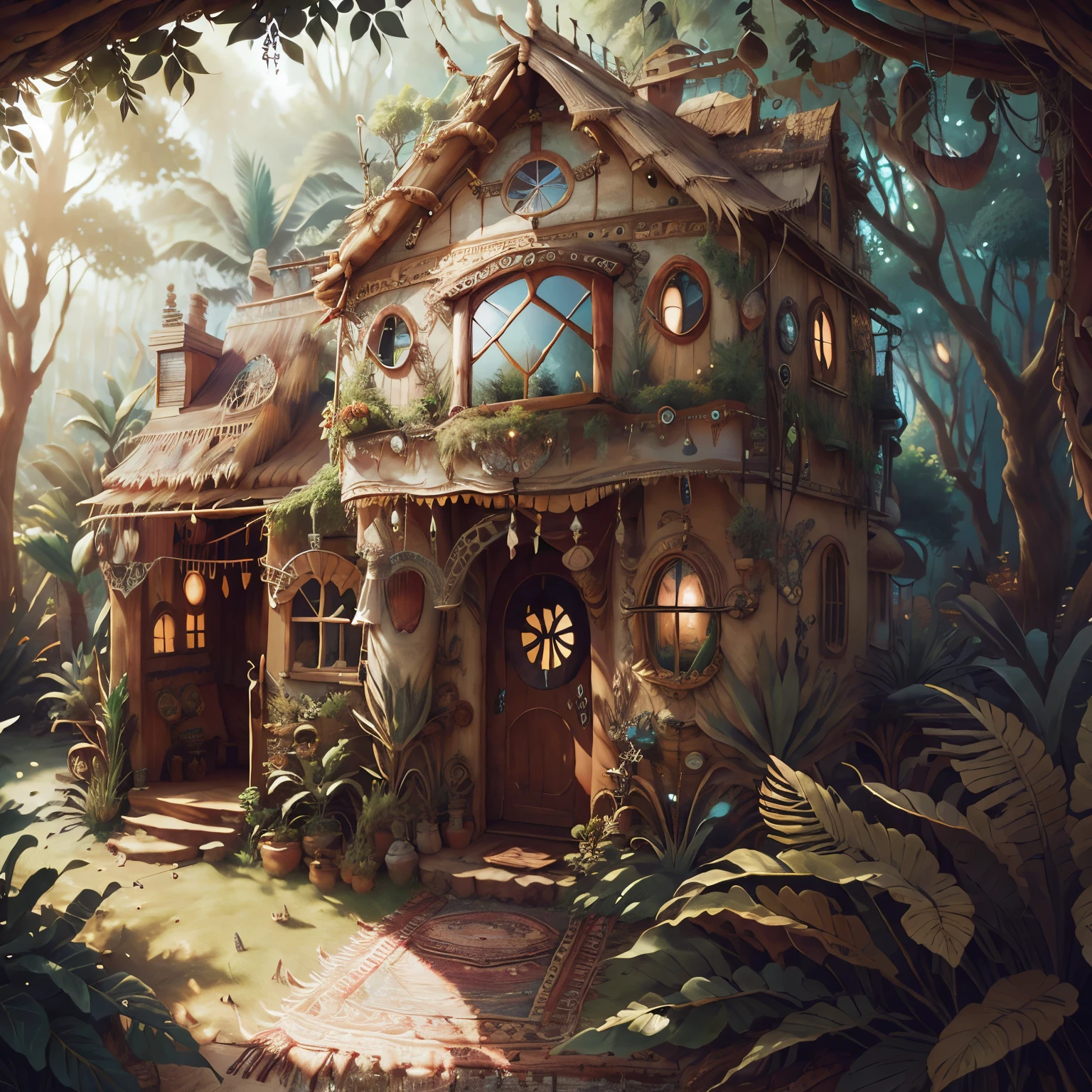 Boho Eye House
