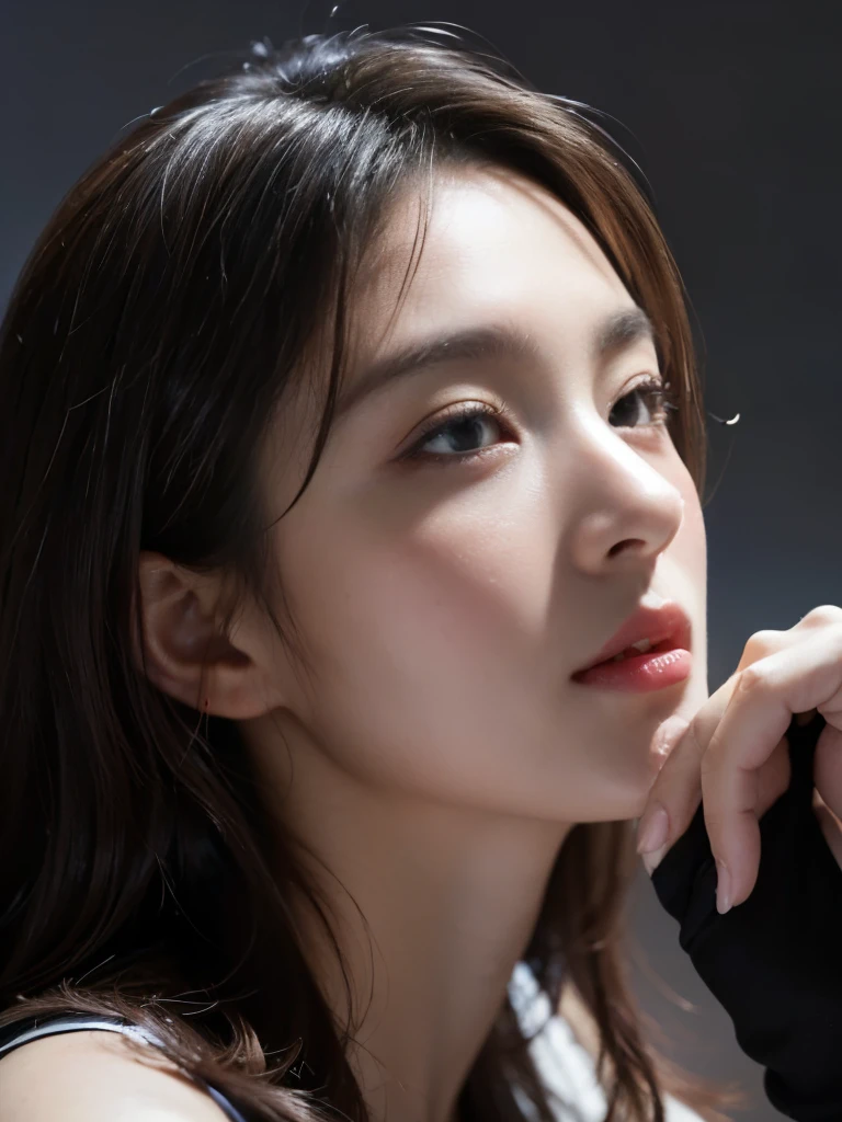((((best quality))))、(((Ultra-precision CG16K wallpaper)))、(((masterpiece)))、(((very detailed)))、(((super extreme detail)))、1people'girlature woman、24-year-old female、((japanese face))、((very beautiful face))、((My Shiraishi:1.5))、((semi long straight hair:1.3、blunt bangs))、(shiny brown hair)、beautiful and delicate eyes、brown eyes、raised an eyebrow、high nose、small nostrils、small mouth、seductive lips、beautiful breasts、((C cup size breasts))、split、plump body、(chubby body type)、perfect proportions、complete anatomy、perfect composition、Beautiful detail shading、beautiful natural light、Light with beautiful details、Depth of recorded boundary、(((high saturation)))、(((really:1.9)))、((vivid:1.5))、((edge:1.6))、((beautiful skin))、((skin texture))、((reallyな皮膚感))、(((cowboy shot、femur:1.5)))、((overhead view:1.8))、((Open mouth and surprised face:1.4))、(eyes looking at me:1.5)、day bedroom、bright sunshine、natural light、(((Lie down on your back in bed:1.6)))、(Supine posture:1.5)、(((open front shirt_white clothes、panties_white clothes:1.6)))、((earring、wearing a necklace:1.3))、