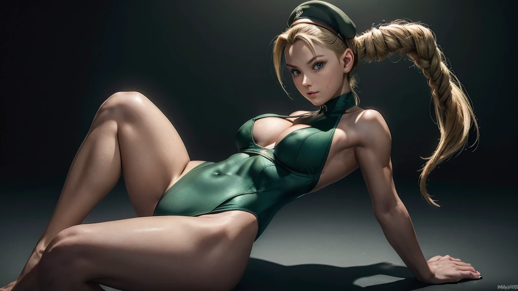 (((cammy branca)))8k,((street fighter)))((full body view ))) (((Empty dark background)))(((photo by full body)))((((view of the legs))))(((full body view)))(((Amazing breasts)))Panas, comely,((lust)),(((showed green leotard )))((she has perfect breasts)))8k,(((everything hyper-realistic, like an unreal engine ray tracing rendering))) ((hyperrealistic human style)),(((Empty dark background))). everything hyper-realistic, like an unreal engine ray tracing rendering estilo humano realista ,(((Empty dark background)))., softly-lit, Intimate and exquisite details, sharp focus, intrincately detailed, rewarded photography, small spotlight, low-contrast, High- sharpness, facial-symmetry, Depth of field, cinematic background, Unreal engine rendering, center image, dream like, softly-lit, intimate, imagen de complete body ,complete body,((busty)),((shapely legs)) ecchi perfect ass, hdri