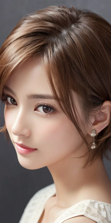 masterpiece、Highest quality、High resolution、Tabletop、wallpaper、Realistic、Bright lighting、Professional Lighting、Face Light、Smooth lighting、Japanese women、Adult、Beautiful woman、action、gravure、sexy、poor、so beautiful、Beautiful Skin、Beautiful and detailed、Detailed face、slim、moderately、short hair、Brunette Hair、Brown eyes、Looking at the camera、I have a sax、Random hooker