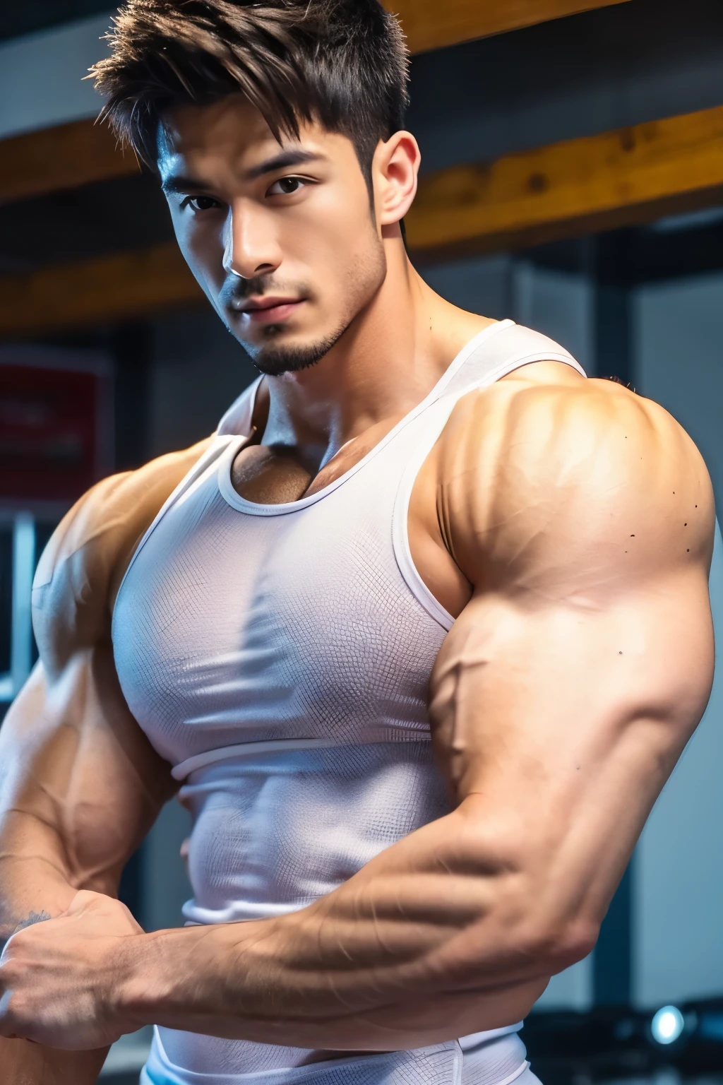 Handsome Male Muscle